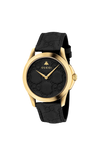 Gucci G Timeless Gold Plated Leather Watch