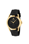 Gucci G Timeless Gold Plated Leather Watch