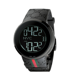 Gucci I Gucci Ion Plated Digital Mens Watch