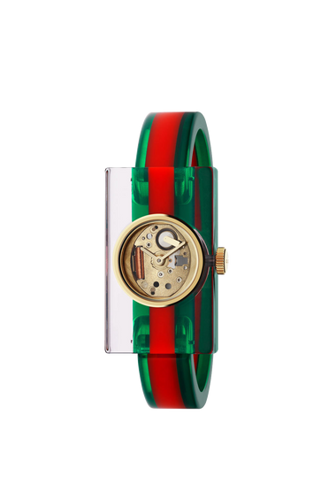 Gucci Plexiglass Fashion Ladies Watch