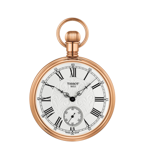 Tissot Lepine Rose Gold Tone Mechanical Pocket Watch