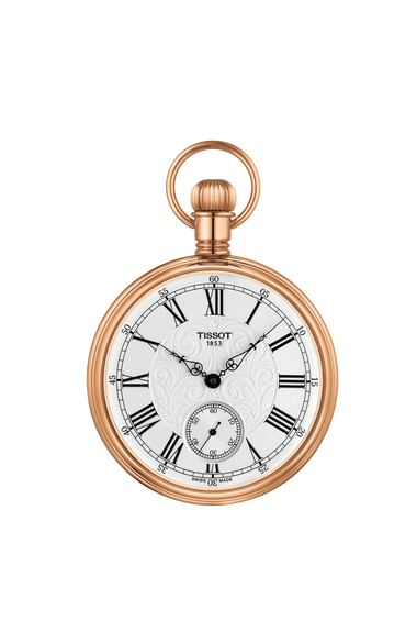 Tissot Lepine Rose Gold Tone Mechanical Pocket Watch