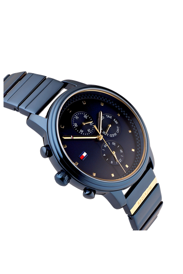 Tommy Hilfiger Blue Ion Plated Ladies Watch Apparelix watches