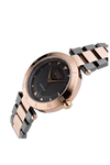 Vivienne Westwood Montagu Black And Rose Gold Tone Ladies Watch