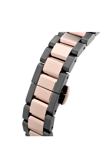 Vivienne Westwood Montagu Black And Rose Gold Tone Ladies Watch