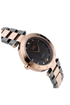 Vivienne Westwood Montagu Black And Rose Gold Tone Ladies Watch